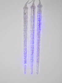 Светодиодная гирлянда Uniel занавес Сосульки 220V синий ULD-E3005-300/DTK BLUE IP44 ICICLE 11125