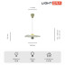 Светильник подвесной Lightera Colorado LE101L-40Y