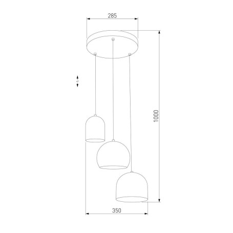 Подвесная люстра TK Lighting 2827 Tempre