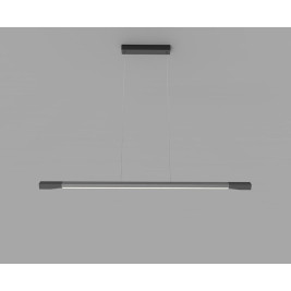 Подвесной светодиодный светильник Italline IT013-6020 black/silver 3000K