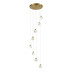 Подвесная светодиодная люстра ST Luce Cascato SL6114.203.08