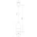 Подвесной светильник TK Lighting 3356 Marco Silver