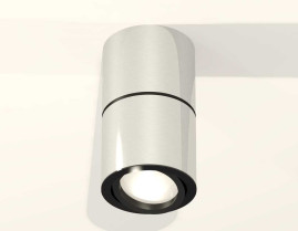 Комплект накладного светильника Ambrella light Techno Spot XS7405040 PSL/PBK серебро полированное/черный полированный (C7405, A2071, C7405, N7002)