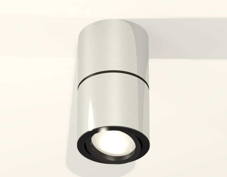 Комплект накладного светильника Ambrella light Techno Spot XS7405040 PSL/PBK серебро полированное/черный полированный (C7405, A2071, C7405, N7002)