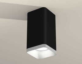 Комплект накладного светильника Ambrella light Techno Spot XS7821001 SBK/SWH черный песок/белый песок (C7821, N7701)