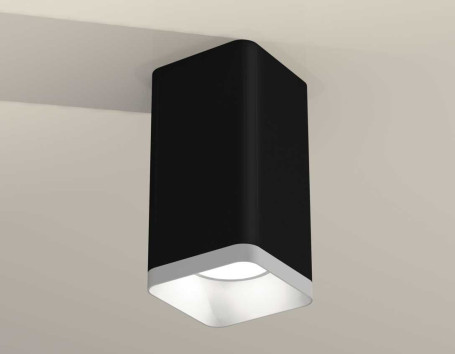 Комплект накладного светильника Ambrella light Techno Spot XS7821001 SBK/SWH черный песок/белый песок (C7821, N7701)