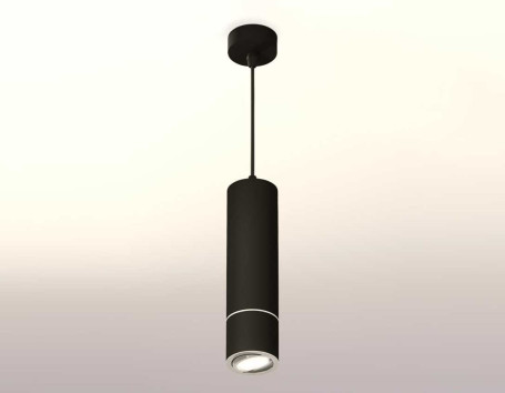 Комплект подвесного светильника Ambrella light Techno Spot XP7402040 SBK/PSL черный песок/серебро полированное (A2311, C7456, A2070, C7402, N7003)
