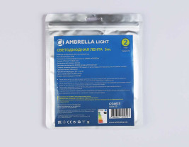 Светодиодная лента Ambrella Light GS4613 COB 400Led/10W m/ 24V IP20 6500K/ 5m*5mm*2.1mm (2 конт.) GS4613