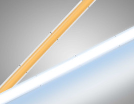 Светодиодная лента Ambrella Light GS4613 COB 400Led/10W m/ 24V IP20 6500K/ 5m*5mm*2.1mm (2 конт.) GS4613