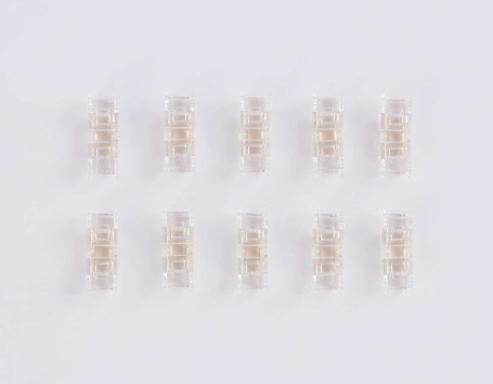 Соединитель прямой AMBRELLA LIGHT ILLUMINATION COB 12/24V для лент 5mm (2 конт.) (10шт. в комплекте) GS6341