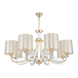 Подвесная люстра Arte Milano Florentia-3387 303387/8 Wh/Gd