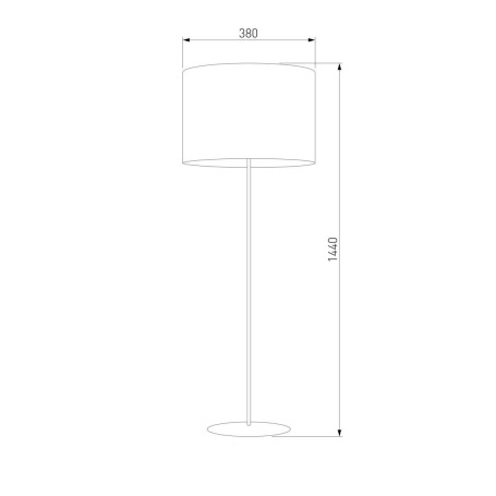 Торшер TK Lighting 5279 Tercino Blue