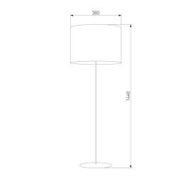 Торшер TK Lighting 5279 Tercino Blue