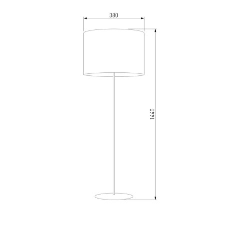 Торшер TK Lighting 5279 Tercino Blue