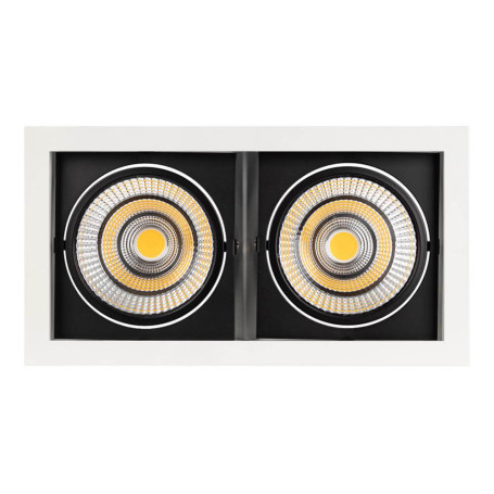 Встраиваемый светодиодный светильник Arlight CL-Kardan-S283x152-2x25W Day4000 027924