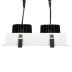 Встраиваемый светодиодный светильник Arlight CL-Kardan-S283x152-2x25W Day4000 027924