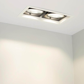Встраиваемый светодиодный светильник Arlight CL-Kardan-S283x152-2x25W Day4000 027924