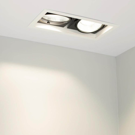 Встраиваемый светодиодный светильник Arlight CL-Kardan-S283x152-2x25W Day4000 027924