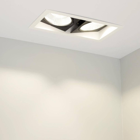 Встраиваемый светодиодный светильник Arlight CL-Kardan-S283x152-2x25W Day4000 027924
