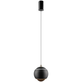 Подвесной светодиодный светильник Crystal Lux Caro SP Led Black