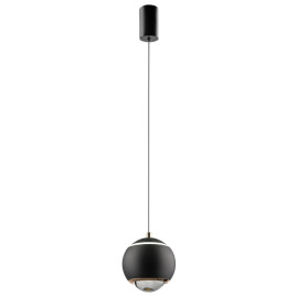 Подвесной светодиодный светильник Crystal Lux Caro SP Led Black