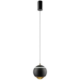 Подвесной светодиодный светильник Crystal Lux Caro SP Led Black