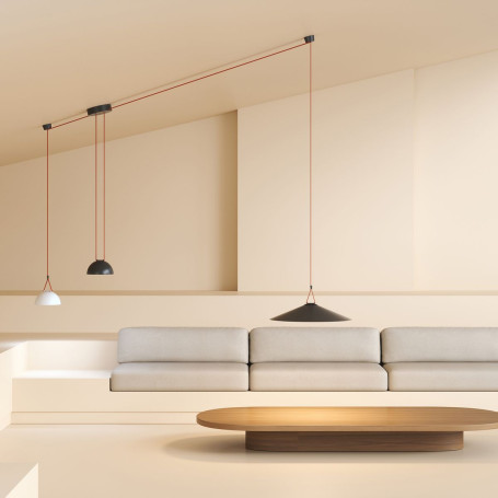 Трековый светильник Denkirs Belty Flow DK5660-WH+BK