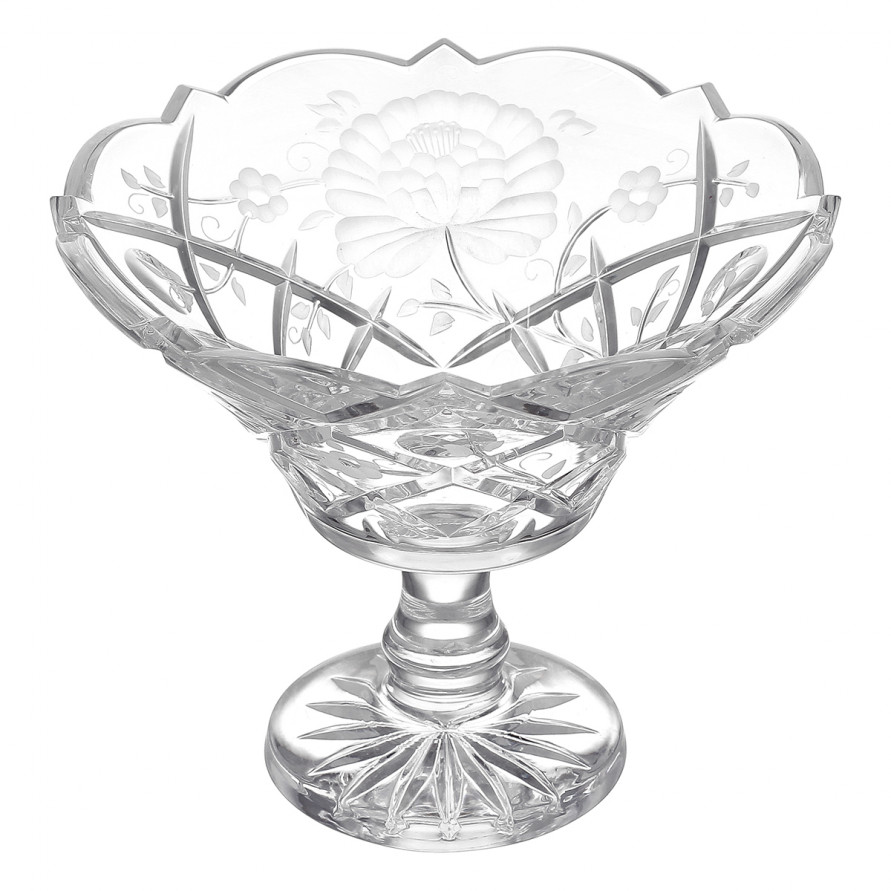 Ваза для конфет н/н 18см.&quot;Роза&quot;