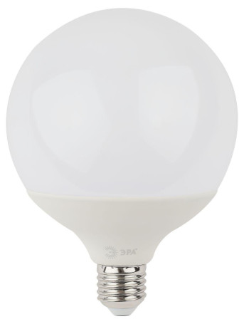 Лампа светодиодная ЭРА E27 20W 2700K матовая LED G120-20W-2700K-E27 Б0049080
