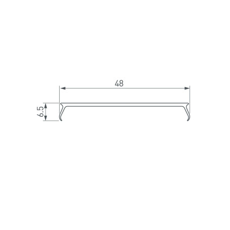 Рассеиватель Arlight W45-S-3000 Opal 041862