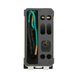 Переключатель LK Studio с двух мест, с индикатором 45х22,5мм (схема 6L) 16 A, 250 B (серебристый металлик) LK45 850403-1