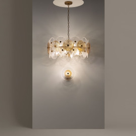Подвесная люстра Maytoni Aster MOD007PL-10G