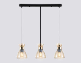 Светильник подвесной со стеклянными плафонами Ambrella light Traditional TR3404