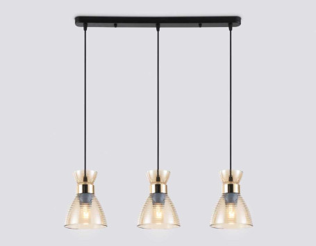 Светильник подвесной со стеклянными плафонами Ambrella light Traditional TR3404