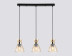 Светильник подвесной со стеклянными плафонами Ambrella light Traditional TR3404