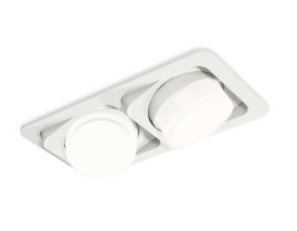 Комплект встраиваемого светильника Ambrella light Techno Spot XC7663083 SWH/FR/CL белый песок/белый матовый/прозрачный (C7663, N7160)