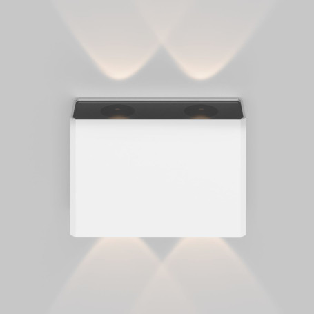 Уличный настенный светодиодный светильник Maytoni Show O433WL-L4W3K