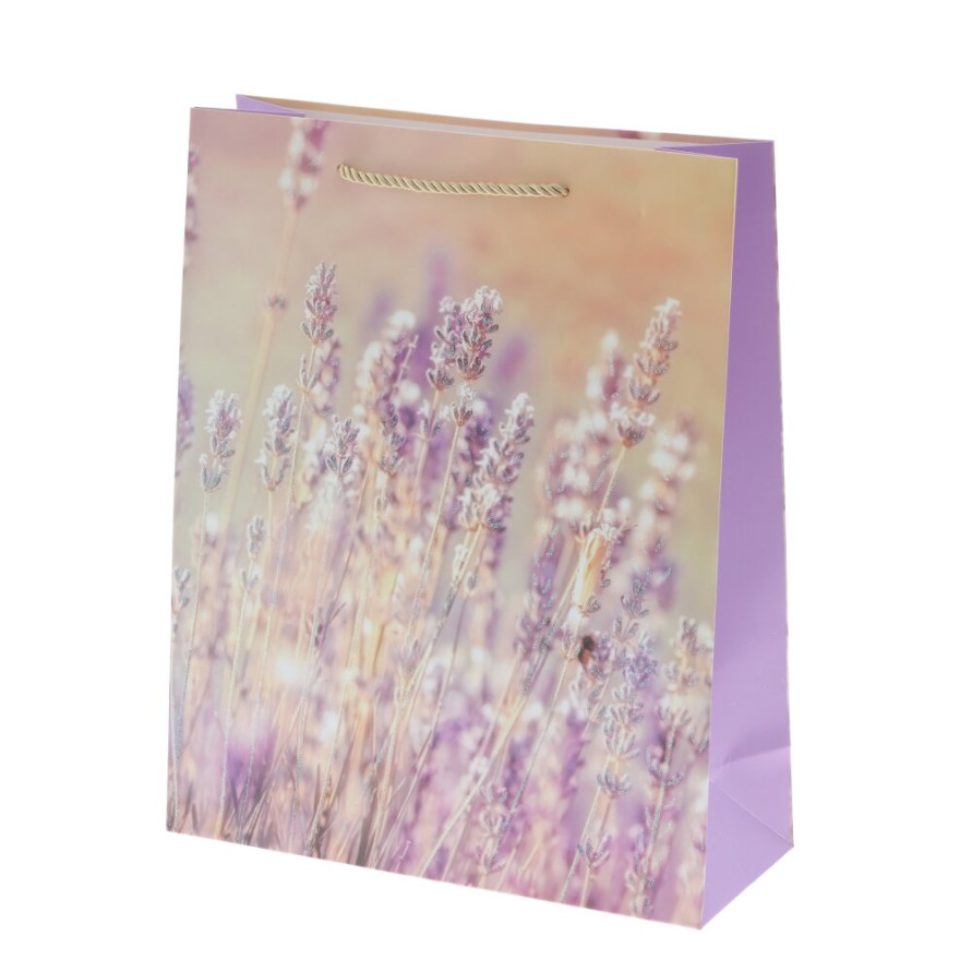 Пакет подарочный L (бумага 210г/м2, блок микс 12шт), L30 W12 H41,5 см, 4в.