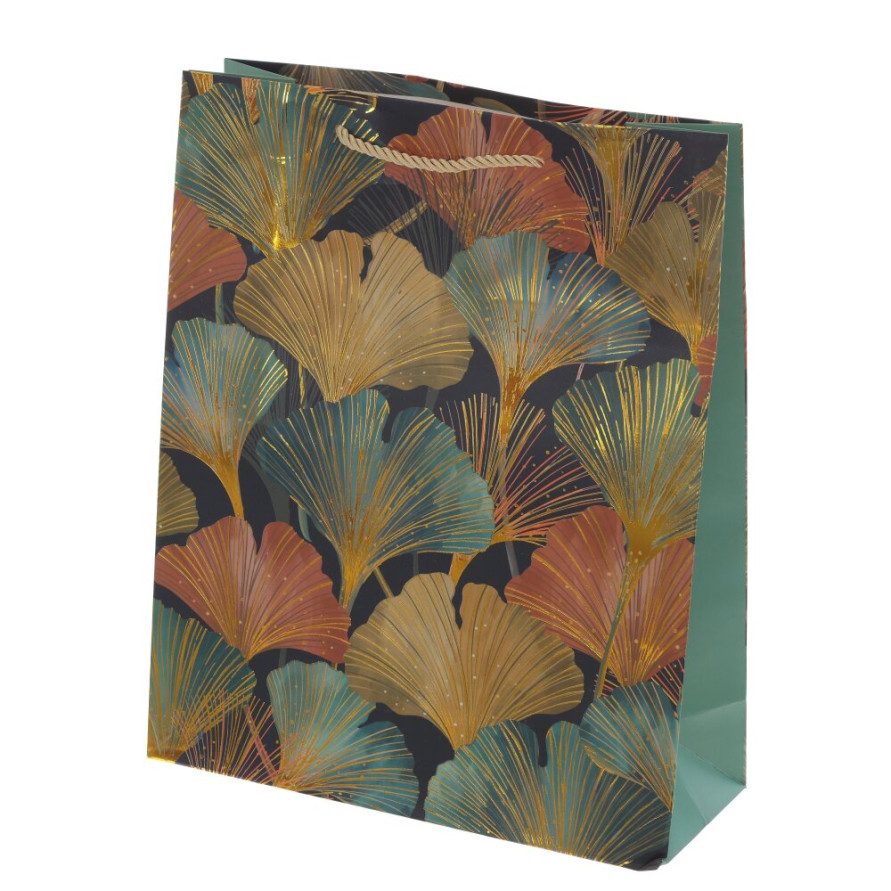 Пакет подарочный L (бумага 210г/м2, блок микс 12шт), L30 W12 H41,5 см, 4в.