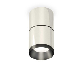 Комплект накладного светильника Ambrella light Techno Spot XS7405041 PSL/PBK серебро полированное/черный полированный (C7405, A2071, C7405, N7031)