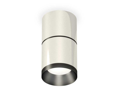 Комплект накладного светильника Ambrella light Techno Spot XS7405041 PSL/PBK серебро полированное/черный полированный (C7405, A2071, C7405, N7031)