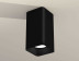 Комплект накладного светильника Ambrella light Techno Spot XS7821002 SBK черный песок (C7821, N7702)