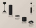 Комплект подвесного светильника Ambrella light Techno Spot XP7402045 SBK/PBK черный песок/черный полированный (A2311, C7456, A2071, C7402, N7002)