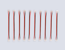 Соединитель гибкий двухсторонний AMBRELLA LIGHT ILLUMINATION COB 12/24V для лент 8/10mm (2 конт.) (10шт. в комплекте) GS7895