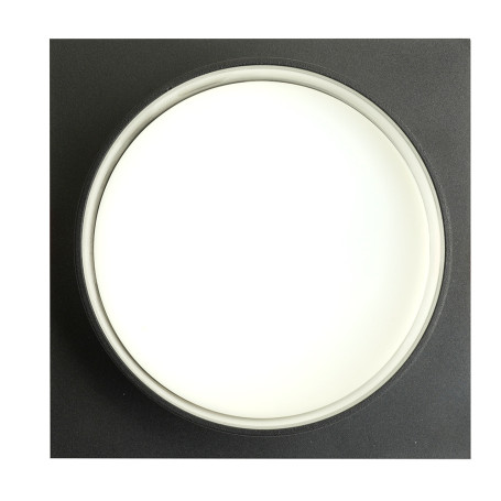 Светильник встраиваемый Feron DL701 потолочный GX70 черный квадрат 51096