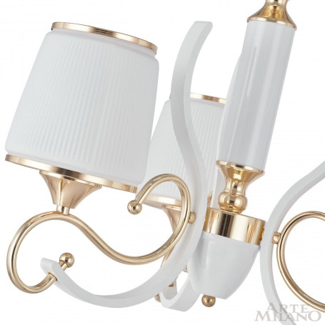 Подвесная люстра Arte Milano Florentia-3857 303857/3 Wh/Gd