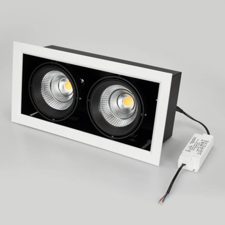 Встраиваемый светодиодный светильник Arlight CL-Kardan-S375x190-2x25W Day4000 027927