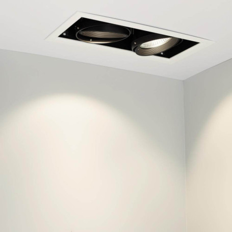 Встраиваемый светодиодный светильник Arlight CL-Kardan-S375x190-2x25W Day4000 027927