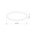Потолочный светодиодный светильник TK Lighting 18796 Aqua CCT+DIM IP54