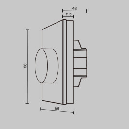 Панель управления Maytoni Lighting control 711028